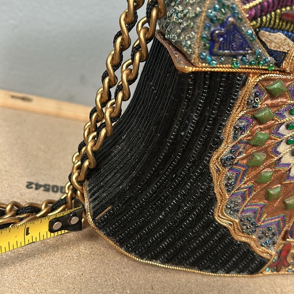 Mary Frances vintage Egyptian Crossbody Box Bag rare collectible - Picture 14 of 16